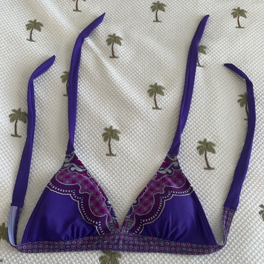Prana Lahari halter tie swim top. New without tags.